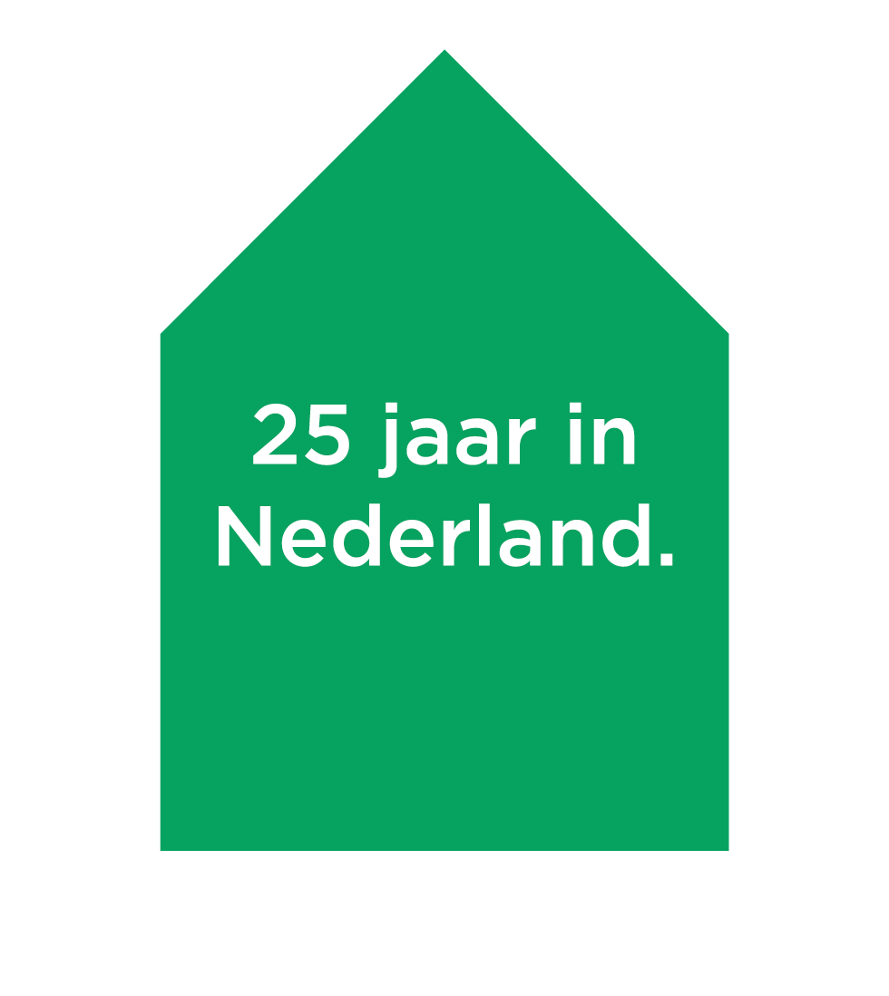Argenta 25 jaar in Nederland.